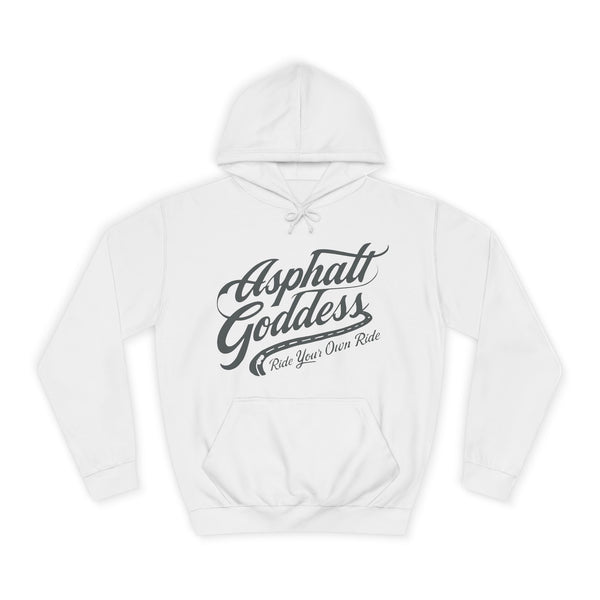 Ready to Ride Hoodie, Asphalt Goddess, Female Biker Hoodie, Gift for her,  Bike Life, Women Bikers, Biker