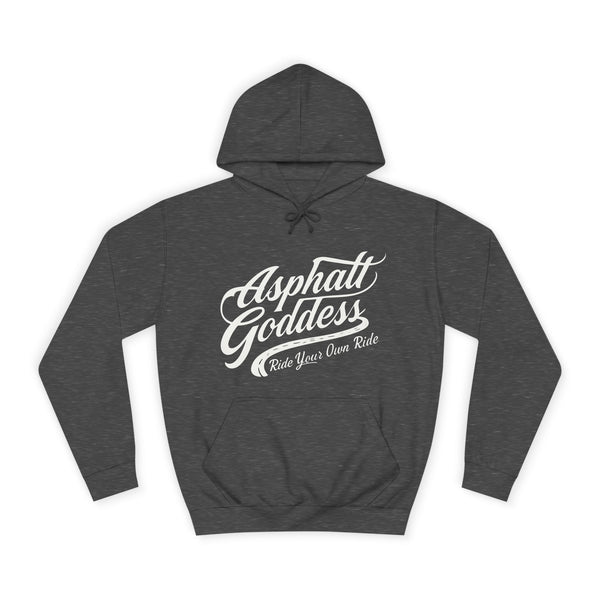 Ready to Ride Hoodie, Asphalt Goddess, Female Biker Hoodie, Gift for her,  Bike Life, Women Bikers, Biker