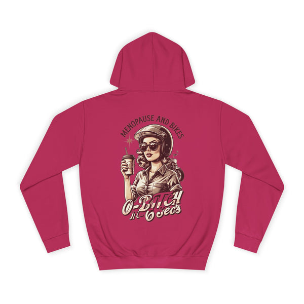 Female Motorcycle Hoodie | Biker Babe T-shirt | Mug for Female Bikers | Powered by Hormones Rage and MPH | Biker Gift | Menopausal Riders