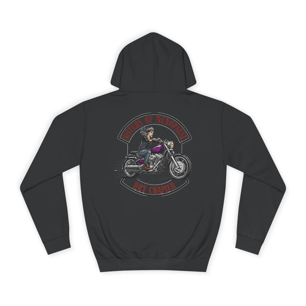 Funny Biker Hoodie for Women | Menopause Humour Motorcycle Hoodie |  Gift for Female Riders | Next Chapter Life Hoodie | Menopause Chapter