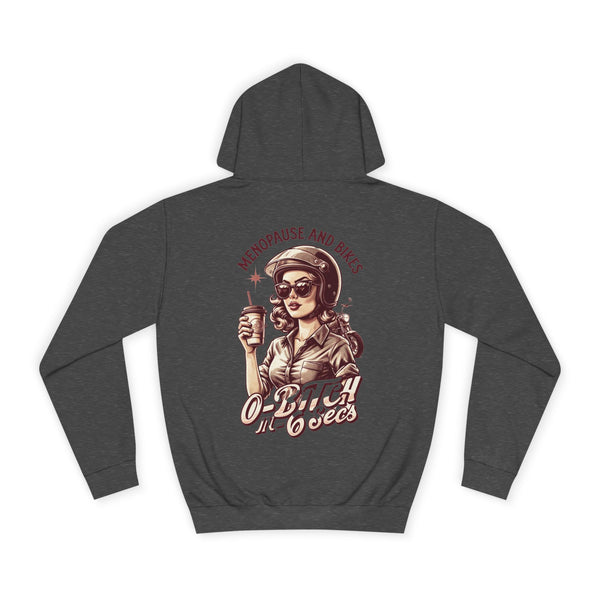 Female Motorcycle Hoodie | Biker Babe T-shirt | Mug for Female Bikers | Powered by Hormones Rage and MPH | Biker Gift | Menopausal Riders
