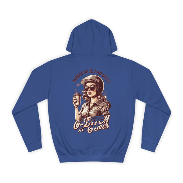 Female Motorcycle Hoodie | Biker Babe T-shirt | Mug for Female Bikers | Powered by Hormones Rage and MPH | Biker Gift | Menopausal Riders