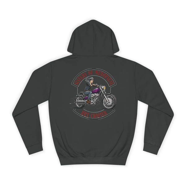 Funny Biker Hoodie for Women | Menopause Humour Motorcycle Hoodie |  Gift for Female Riders | Next Chapter Life Hoodie | HRT Chapter
