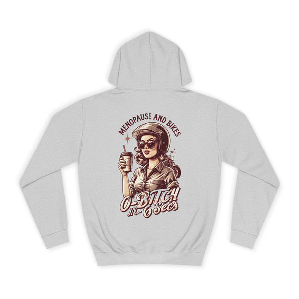 Female Motorcycle Hoodie | Biker Babe T-shirt | Mug for Female Bikers | Powered by Hormones Rage and MPH | Biker Gift | Menopausal Riders