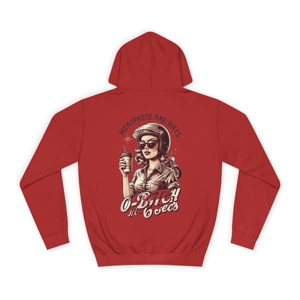 Female Motorcycle Hoodie | Biker Babe T-shirt | Mug for Female Bikers | Powered by Hormones Rage and MPH | Biker Gift | Menopausal Riders