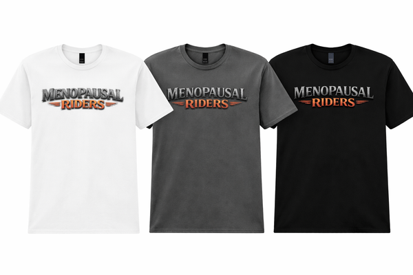 Menopausal Riders T-Shirt – Classic Logo